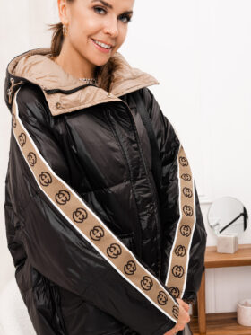 Women's winter jacket CLR026 - black | EDOTI | MLwear Men Image 01
